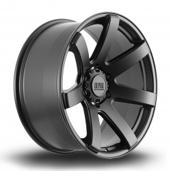 Alpha Offroad Gauntlet wheel 18X9 6X139 106.1 ET15, Black