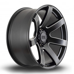 Alpha Offroad Gauntlet wheel 20X9 6X139 106.1 ET10, Black