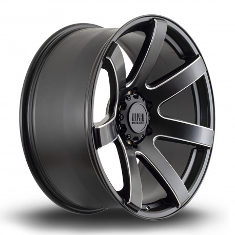 Alpha Offroad aluminium wheels Alpha Offroad Gauntlet wheel 20X9 6X139 106.1 ET10, Black | races-shop.com