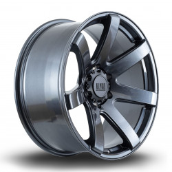 Alpha Offroad Gauntlet wheel 20X9 6X139 106.1 ET10, Grey