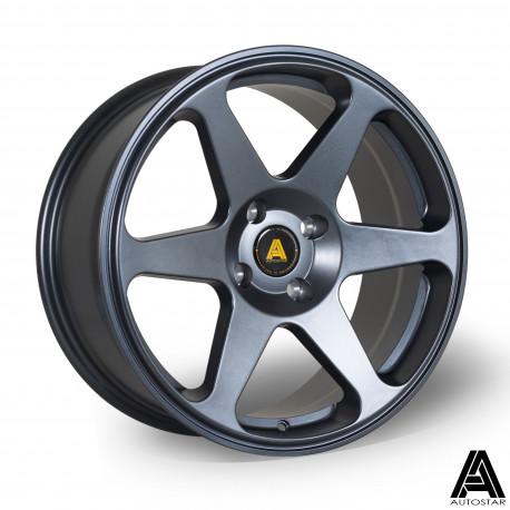 Autostar aluminum wheels Autostar Chaser wheel 17X8 5X100 67,1 ET35, Gunmetal | races-shop.com