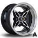 Autostar aluminum wheels Autostar Kanji wheel 13X7 4X114 73,1 ET-7, Black | races-shop.com