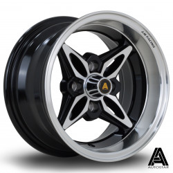 Autostar Kanji wheel 13X7 4X100 67,1 ET-7, Black