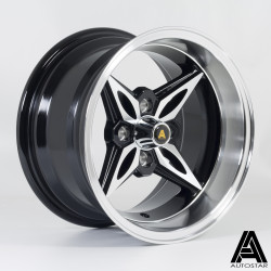 Autostar Kanji wheel 14X8 4X100 67,1 ET-5, Black