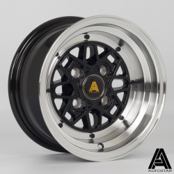 Autostar Korin wheel 12X6 4X101 65,1 ET-9, Black