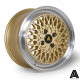 Autostar aluminum wheels Autostar Minus wheel 15X7.5 4X108 67,1 ET25, Gold | races-shop.com
