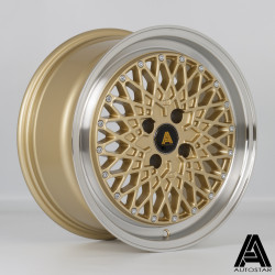 Autostar Minus wheel 16X7.5 4X100 67,1 ET25, Gold