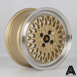 Autostar Minus wheel 16X7.5 5X100 67,1 ET30, Gold