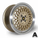 Autostar aluminum wheels Autostar Minus wheel 17X8 4X100 67,1 ET30, Gold | races-shop.com