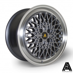 Autostar Minus wheel 17X8 5X100 67,1 ET30, Gunmetal