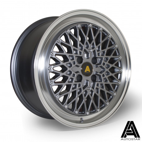Autostar aluminum wheels Autostar Minus wheel 17X8 5X100 67,1 ET30, Gunmetal | races-shop.com