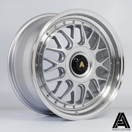Autostar aluminum wheels Autostar Monza wheel 18X8.5 5X112/5X120 72,6 ET45, Silver | races-shop.com