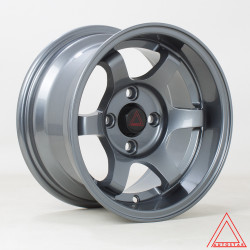 Autostar Roku wheel 13X7 4X101.6 65,1 ET0, Gunmetal