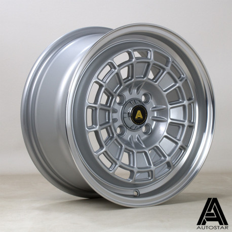 Autostar aluminum wheels Autostar Roulette wheel 15X7 4X100 67,1 ET40, Silver | races-shop.com