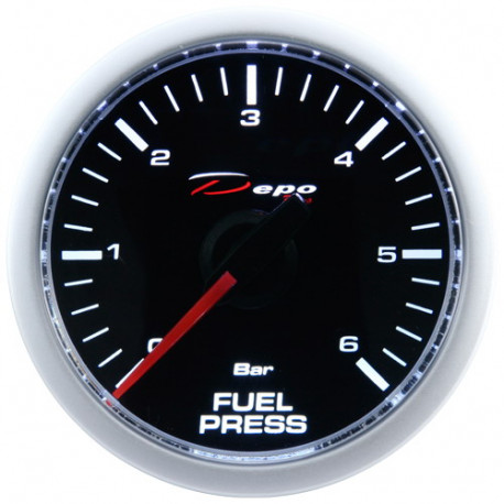 Gauges DEPO night glow series 52mm DEPO racing gauge Fuel pressure - Night glow series | races-shop.com