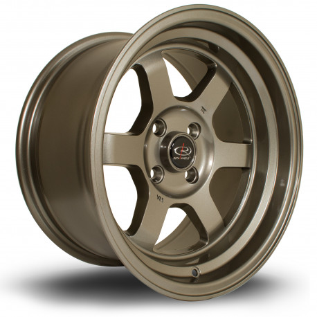 Rota aluminium wheels Rota Grid-V wheel 15X8 4X100 67,1 ET0, Bronze | races-shop.com