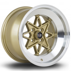 Rota Hachi wheel 15X9 4X114 73,0 ET0, Gold