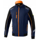 Hoodies and jackets SPARCO TECH LIGHT-SHELL TW blue/orange | races-shop.com