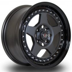 Rota Kyusha wheel 15X7 4X100 67,1 ET38, Black