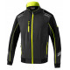Hoodies and jackets SPARCO TECH LIGHT-SHELL TW grey/yellow | races-shop.com