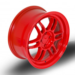 356 Wheels TFS3 wheel 15X7 4X100 67,1 ET38, Red