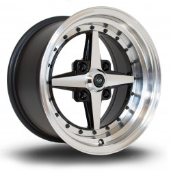Rota Zero wheel 15X8 4X114 73,0 ET10, Black