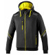 Hoodies and jackets SPARCO TECH HOODED FULL ZIP TW - grey/yellow | races-shop.com