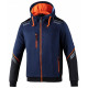 Hoodies and jackets SPARCO TECH HOODED FULL ZIP TW - blue/orange | races-shop.com