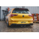 Body kit and visual accessories Rear Valance (R32 LOOK) with Exhaust VW Golf 8 | races-shop.com