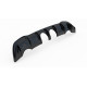 Body kit and visual accessories Rear Valance (R32 LOOK) with Exhaust VW Golf 8 | races-shop.com