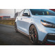 Body kit and visual accessories MAXTON DESIGN side skirts diffusers + Flaps for Hyundai I30 N Mk3 / Mk3 FL Hatchback/Fastback, glossy black, V5 | races-shop.com