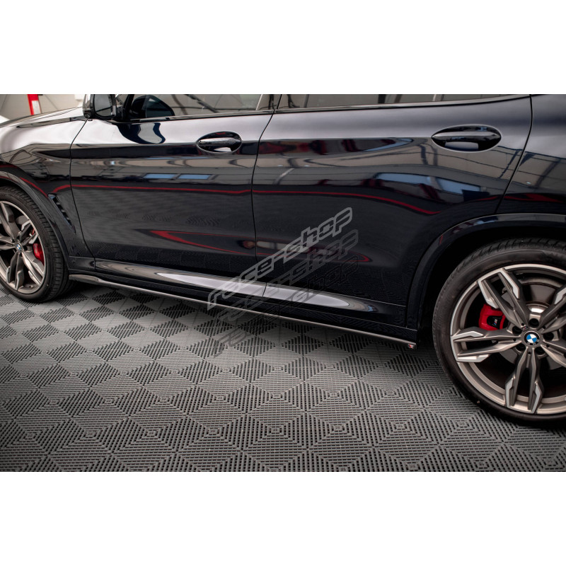 Side Skirts Diffusers V.2 BMW X3 M40d / M40i / M-Pack G01 | races-shop.com