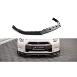Front Splitter + Flaps Nissan GTR R35 Facelift