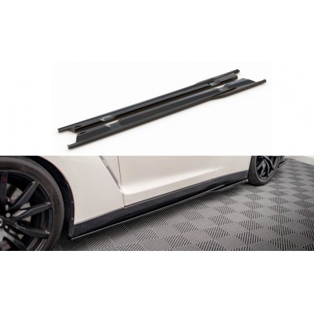 Body kit and visual accessories Side Skirts Diffusers Nissan GTR R35 Facelift | races-shop.com