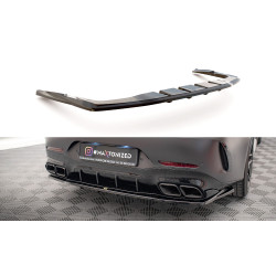 Central Rear Splitter (with vertical bars) Mercedes-AMG GT 63S 4-Door Coupe Aero