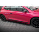 Body kit and visual accessories MAXTON DESIGN side skirts diffusers for Volkswagen Scirocco Mk3, glossy black | races-shop.com