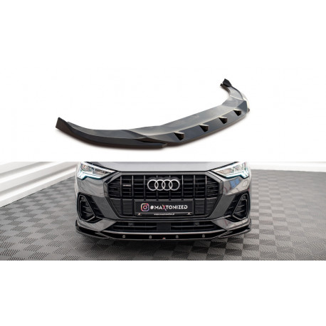Body kit and visual accessories Front Splitter V.1 Audi Q3 S-Line F3 | races-shop.com