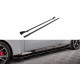 Body kit and visual accessories Street Pro Side Skirts Diffusers + Flaps BMW 2 Coupe M-Pack / M240i G42 | races-shop.com