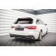 Body kit and visual accessories Central Rear Splitter (with vertical bars) Audi A4 S-Line B9 Facelift | races-shop.com