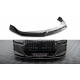 MAXTON DESIGN front splitter for BMW 7 M-Pack / M760e G70, glossy black, V2