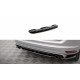 Body kit and visual accessories MAXTON DESIGN central rear splitter for Volvo XC60 R-Design Mk1 Facelift, glossy black | races-shop.com