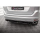 Body kit and visual accessories MAXTON DESIGN central rear splitter for Volvo XC60 R-Design Mk1 Facelift, glossy black | races-shop.com