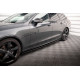 Body kit and visual accessories MAXTON DESIGN side skirts diffusers for Volvo V90 R-Design Mk2, glossy black | races-shop.com