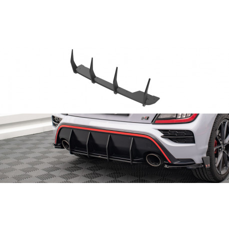 Body kit and visual accessories MAXTON DESIGN Street Pro rear diffuser for Hyundai Kona N Mk1 | races-shop.com