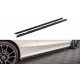 Body kit and visual accessories MAXTON DESIGN side skirts diffusers for Mercedes-Benz C Coupe AMG-Line C205 Facelift, glossy black | races-shop.com