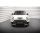 Body kit and visual accessories MAXTON DESIGN front splitter for Mini Cooper Clubman John Cooper Works F54 Facelift, glossy black, V1 | races-shop.com