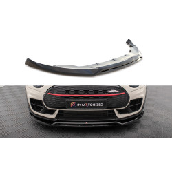 MAXTON DESIGN front splitter for Mini Cooper Clubman John Cooper Works F54 Facelift, glossy black, V2