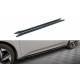 Body kit and visual accessories MAXTON DESIGN side skirts diffusers for Hyundai Elantra Mk7, glossy black | races-shop.com