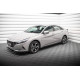Body kit and visual accessories MAXTON DESIGN side skirts diffusers for Hyundai Elantra Mk7, glossy black | races-shop.com