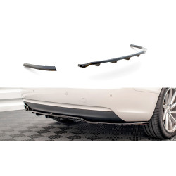 Central Rear Splitter (with vertical bars) Audi A5 Coupe 8T Facelift